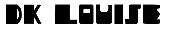 DK Louise font preview